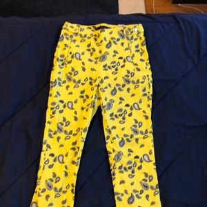 Zara colorful pants size 2